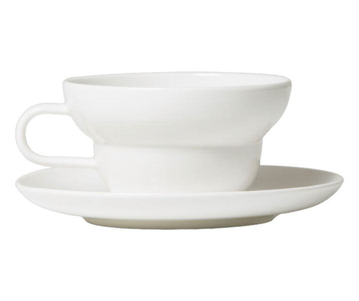 Acme Cup &amp; Saucer - Bibby White 250ml - t leaf T | teas and infusions from around the world