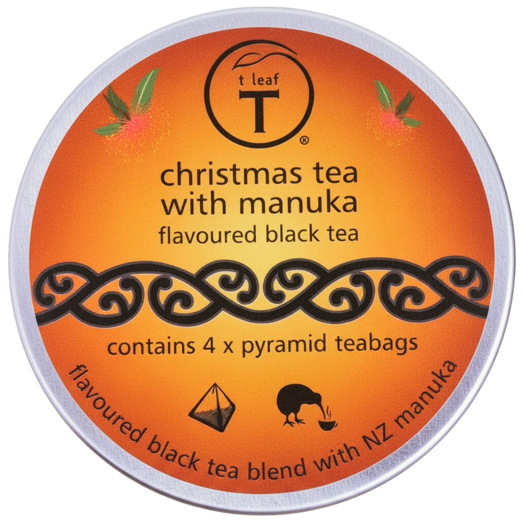 Christmas tea with NZ manuka pyramids Screw can - t leaf T | teas and infusions from around the world