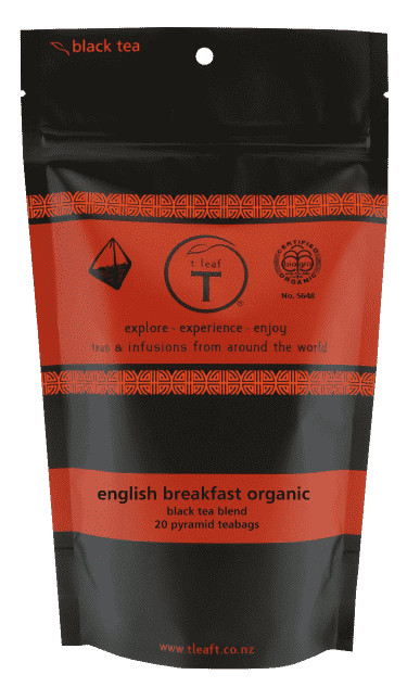 English breakfast organic pyramids - t leaf T | teas and infusions from around the world