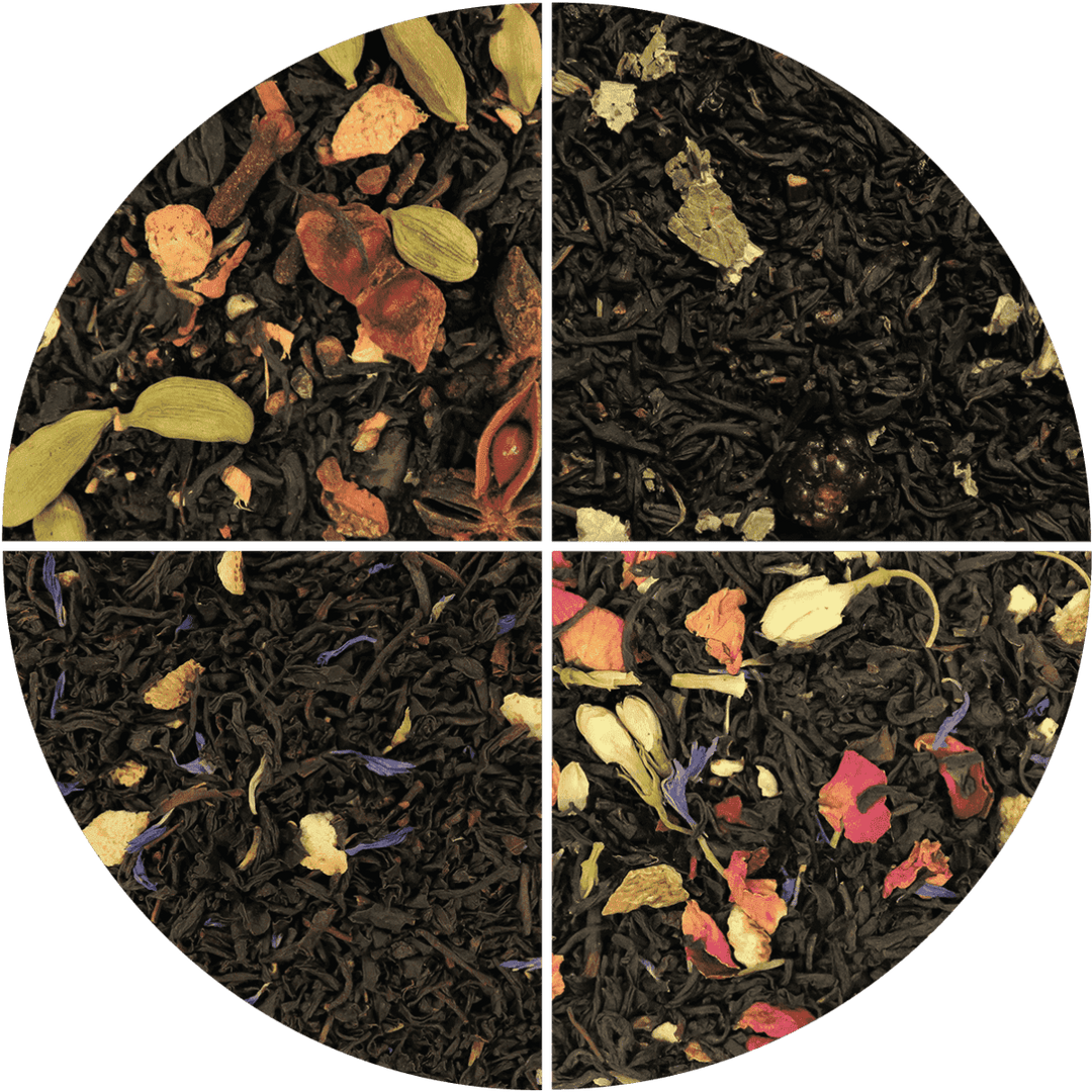 Flavoured black tea sample selection - t leaf T | teas and infusions from around the world