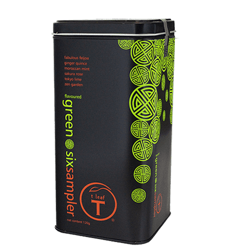 Green tea flavoured - six sampler - t leaf T | teas and infusions from around the world