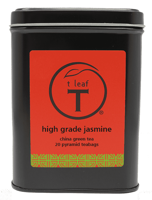 High grade jasmine pyramids 20 pyramid pouch + tin