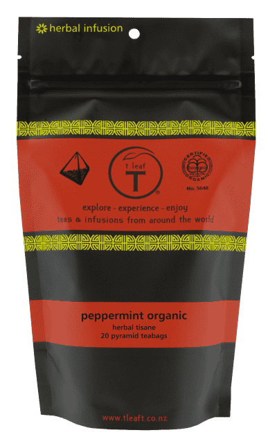 Peppermint organic pyramids - t leaf T | teas and infusions from around the world
