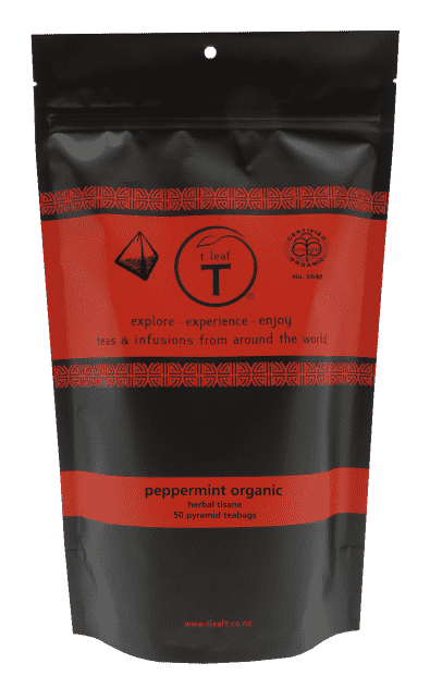 Peppermint organic pyramids - t leaf T | teas and infusions from around the world