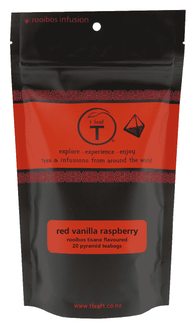 Red vanilla raspberry pyramids 20 pyramid pouch
