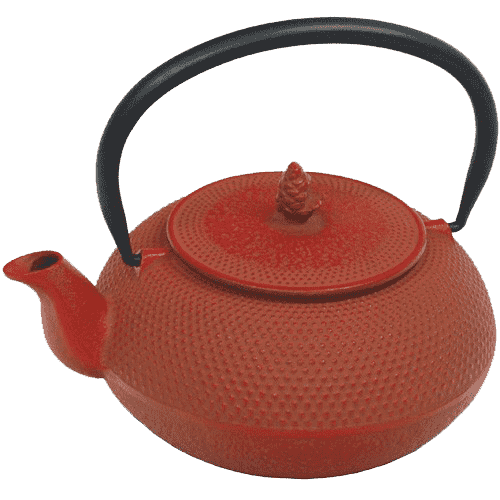 Roji nail head 900ml red teapot - t leaf T | teas and infusions from around the world