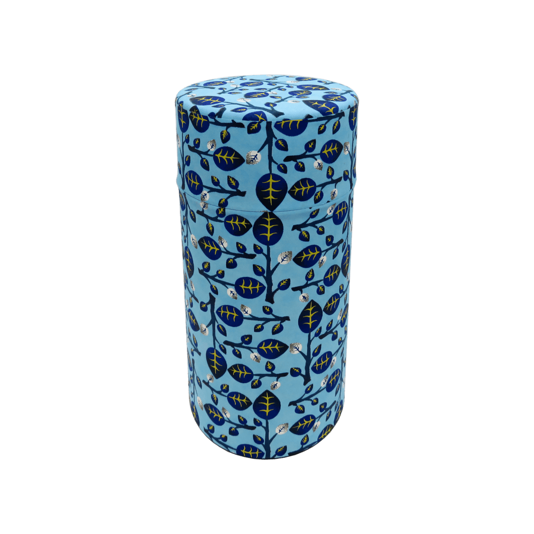 Tea canister - tree blue - t leaf T | teas and infusions from around the world