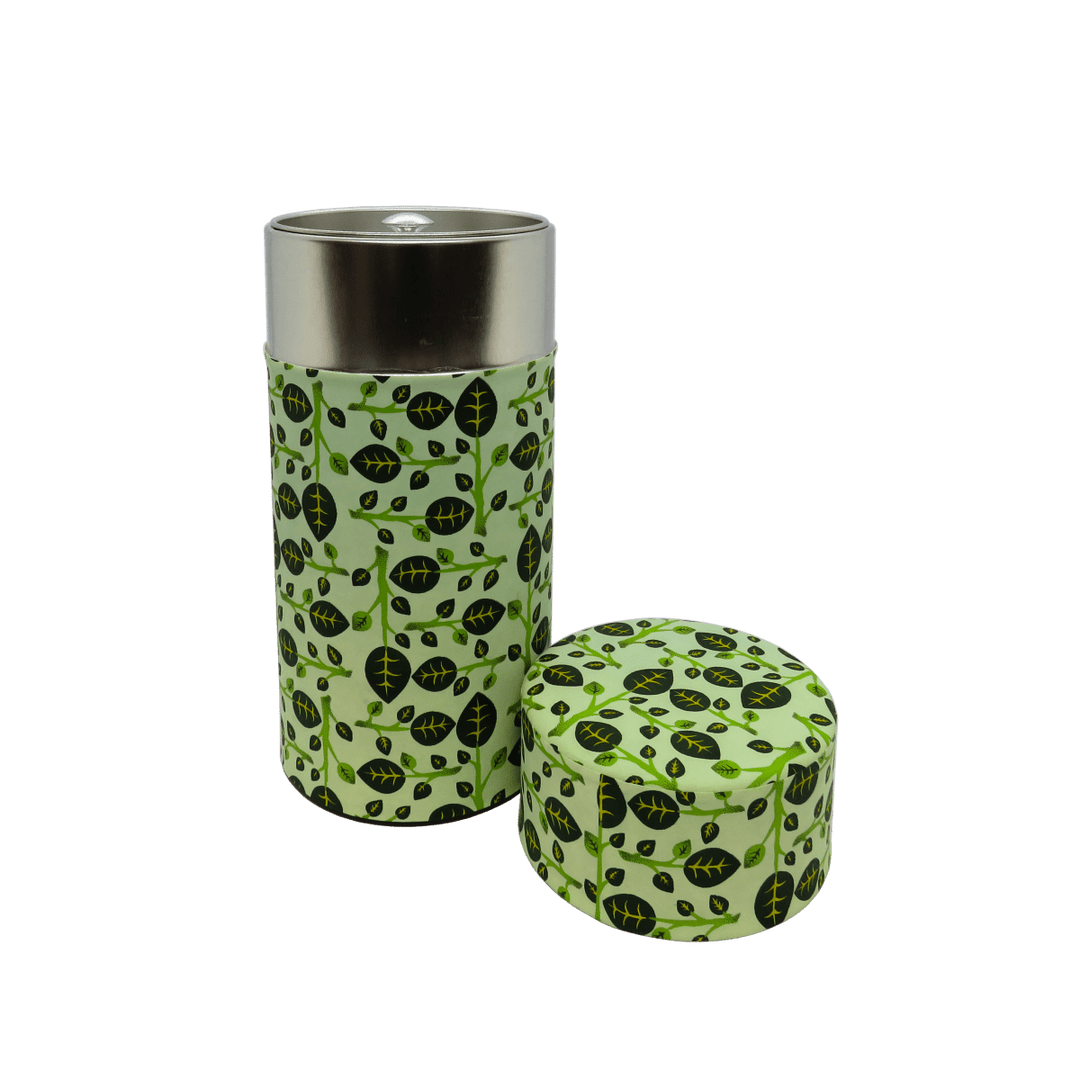 Tea canister - tree lime - t leaf T | teas and infusions from around the world