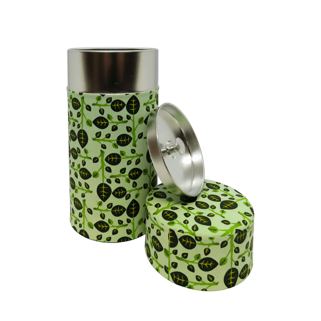 Tea canister - tree lime - t leaf T | teas and infusions from around the world