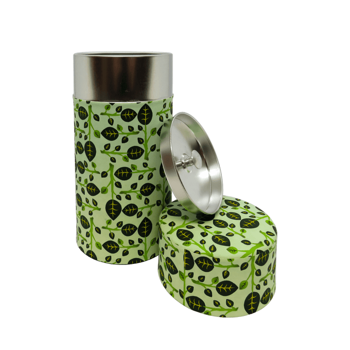 Tea canister - tree lime - t leaf T | teas and infusions from around the world