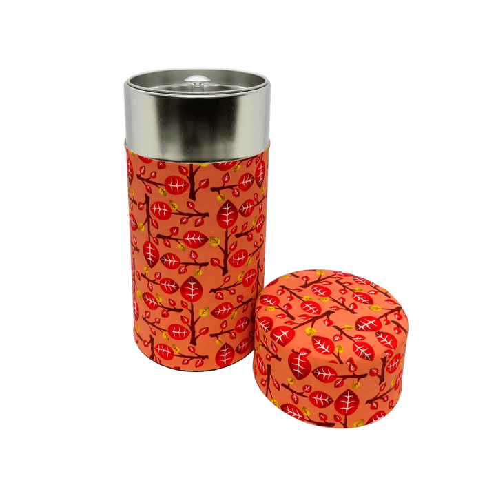 Tea canister - tree red - t leaf T | teas and infusions from around the world