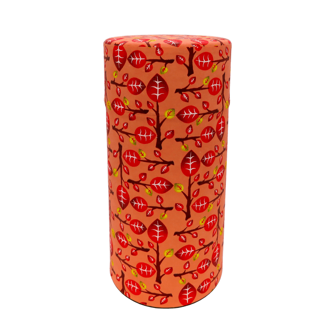 Tea canister - tree red - t leaf T | teas and infusions from around the world