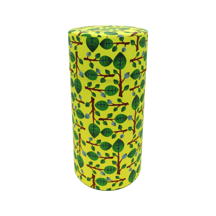 Tea canister - tree yellow - t leaf T | teas and infusions from around the world