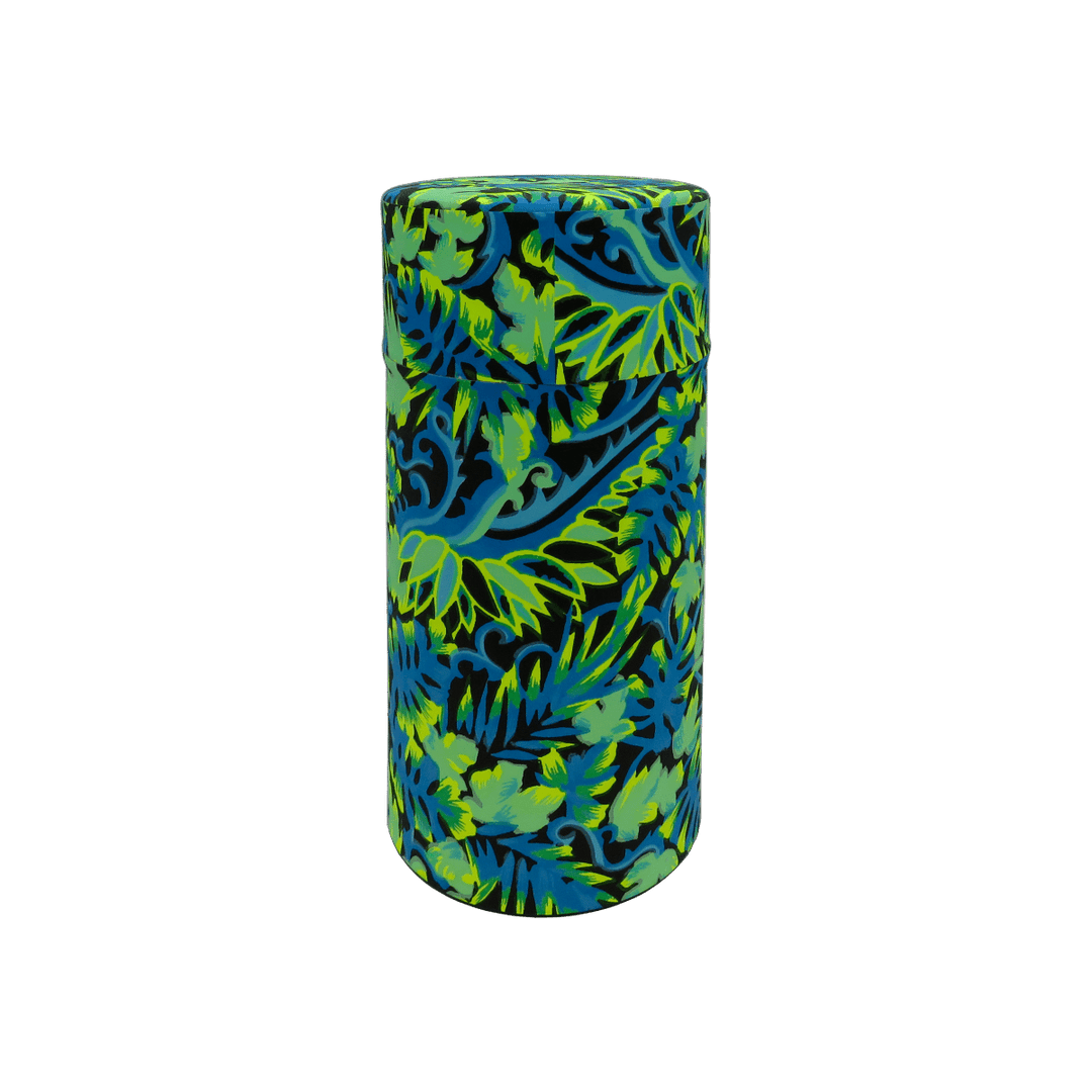 Tea canister - tropical BLUE - t leaf T | teas and infusions from around the world