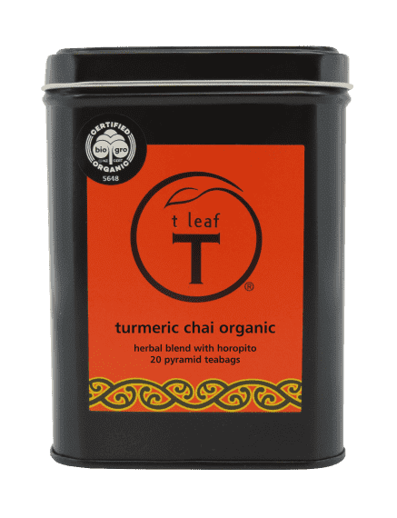 turmeric chai organic pyramids - t leaf T | teas and infusions from around the world