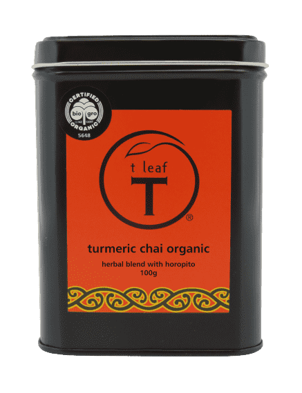 turmeric chai tea 100g tin