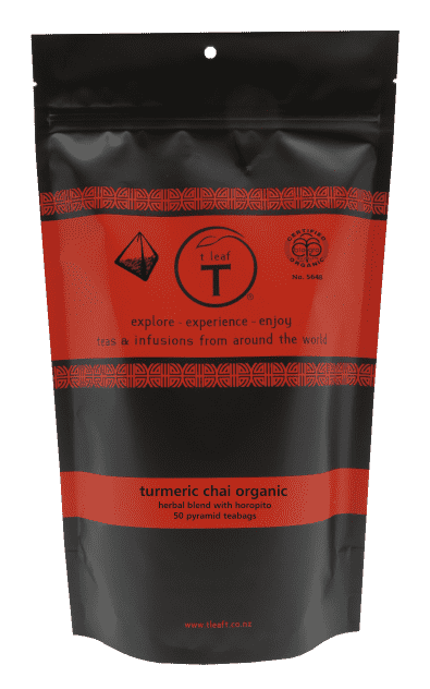 turmier chai organic pyramids 50 pyramid pouch