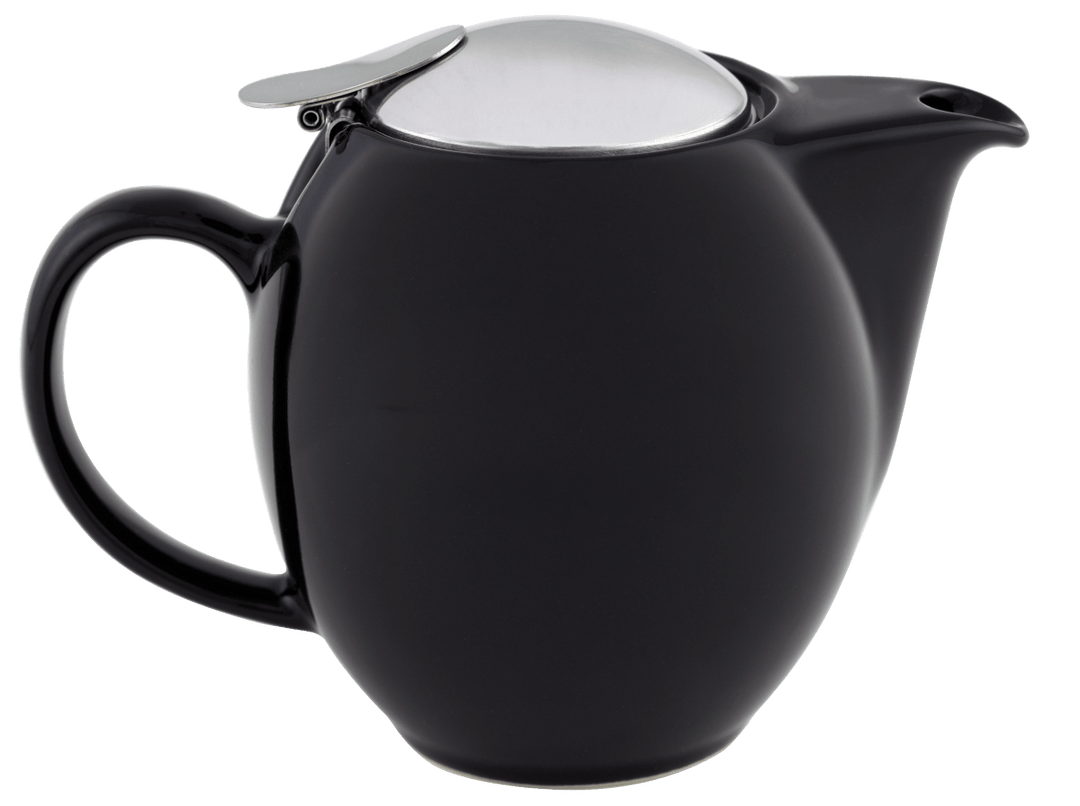 Zero 350ml black teapot - t leaf T | teas and infusions from around the world