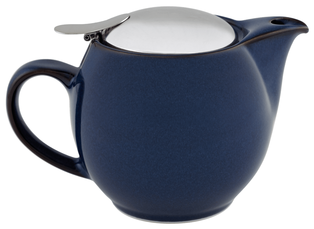 Zero 450ml jeans blue teapot - t leaf T | teas and infusions from around the world